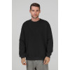 Світшот чоловічий оверсайз утеплений чорний RAY OVERSIZE U0304